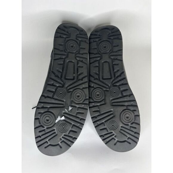 itazero shoes Lace Up Oxfords Men Size 46.5 US 13W Black Canvas - Picture 10 of 12